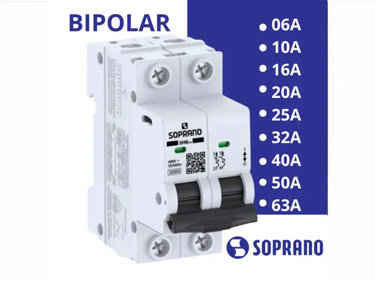 Disjuntor Bipolar